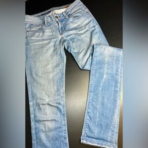 Sebastian McCall Blue Straight Leg Jeans Size 26 GUC